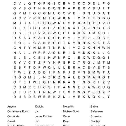 Ultimate Word Search TV Show Favorites