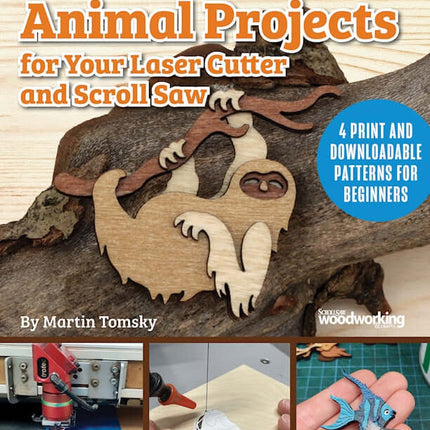 Layered Animal Projects for Your Laser Cutter and Scroll Saw