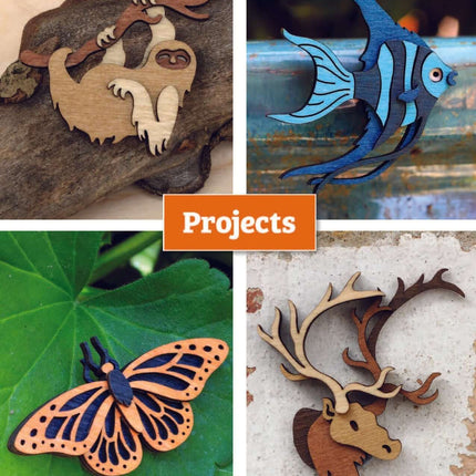 Layered Animal Projects for Your Laser Cutter and Scroll Saw