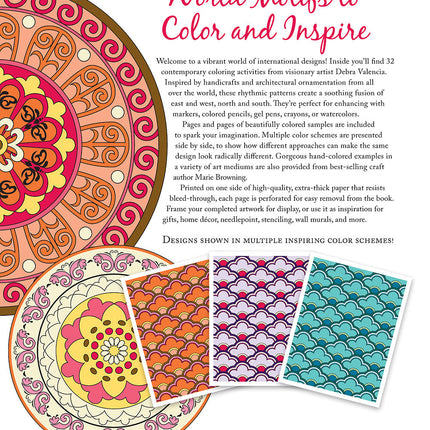 World Beat Designs: Mandalas and More Coloring Book