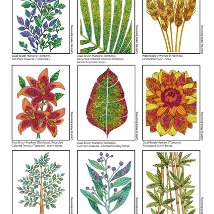 Creative Coloring Botanicals