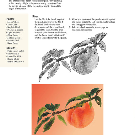 Jackie Shaw's Learn to Paint Fruits & Vegetables