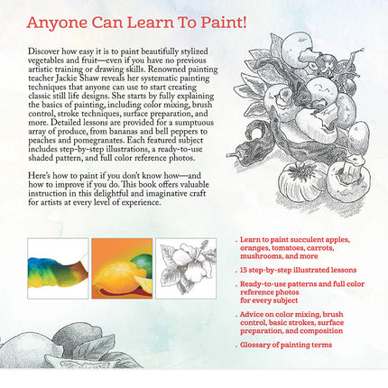 Jackie Shaw's Learn to Paint Fruits & Vegetables