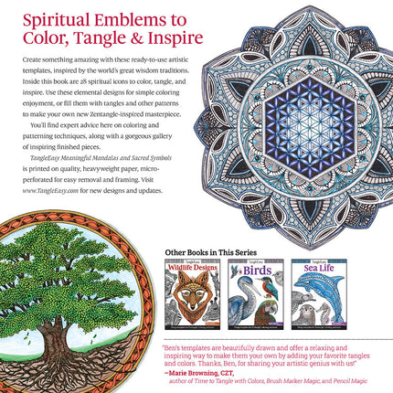 TangleEasy Meaningful Mandalas and Sacred Symbols