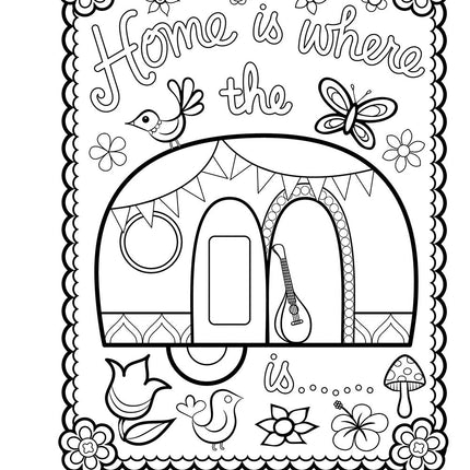 Color Love Coloring Book