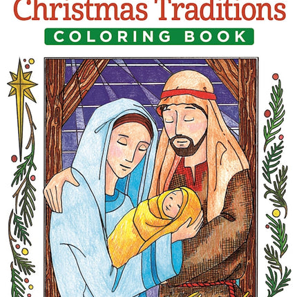 Christmas Traditions Coloring Book