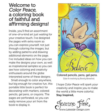 Color Peace Coloring Book