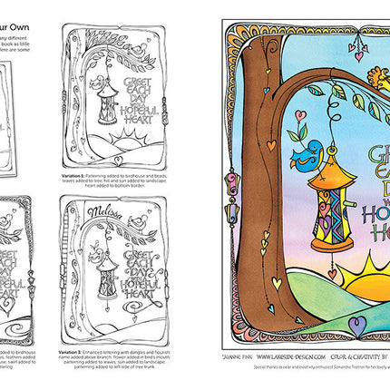 Flowers of Faith Coloring Book