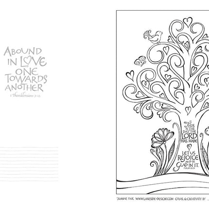 Flowers of Faith Coloring Book