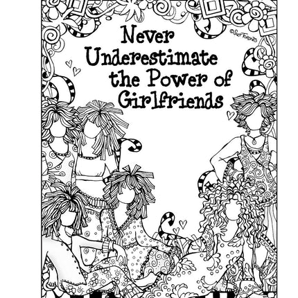 Color Sisterhood Coloring Book