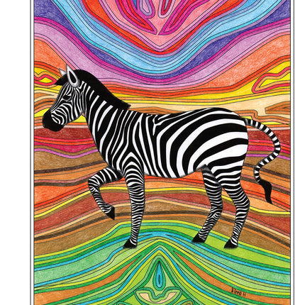 Stylized Animals Coloring Book