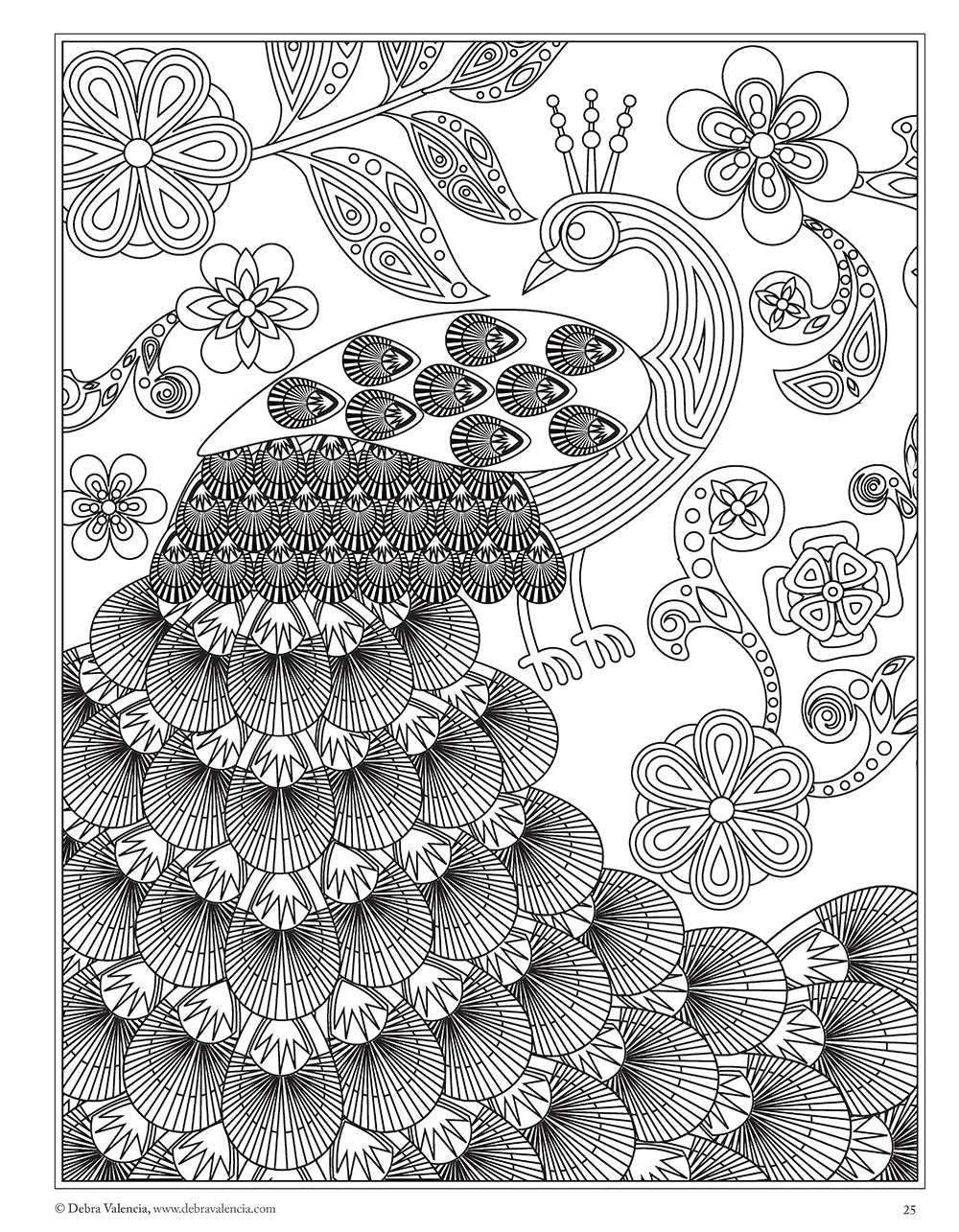 Stylized Animals Coloring Book