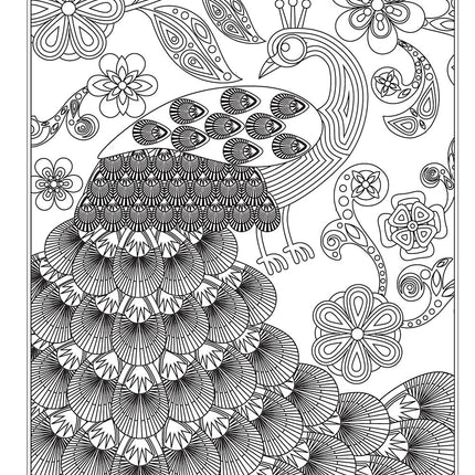 Stylized Animals Coloring Book