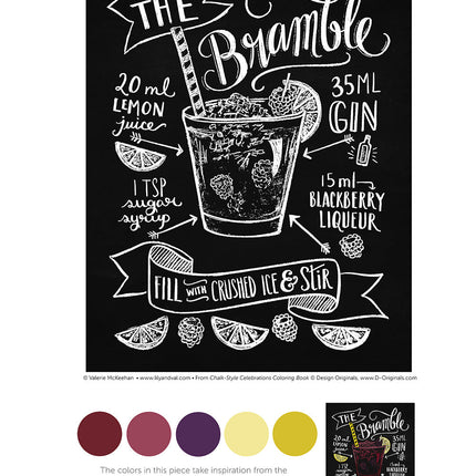 Chalk-Style Celebrations Coloring Book