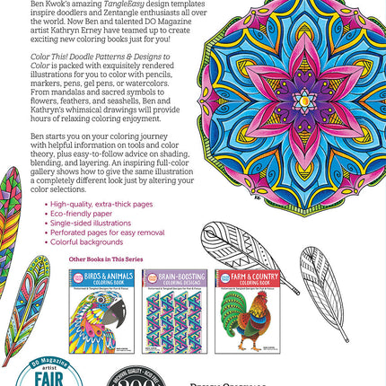 Color This! Doodle Patterns & Designs to Color