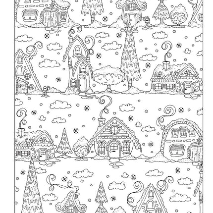 Hello Angel Winter Wonderland Coloring Collection