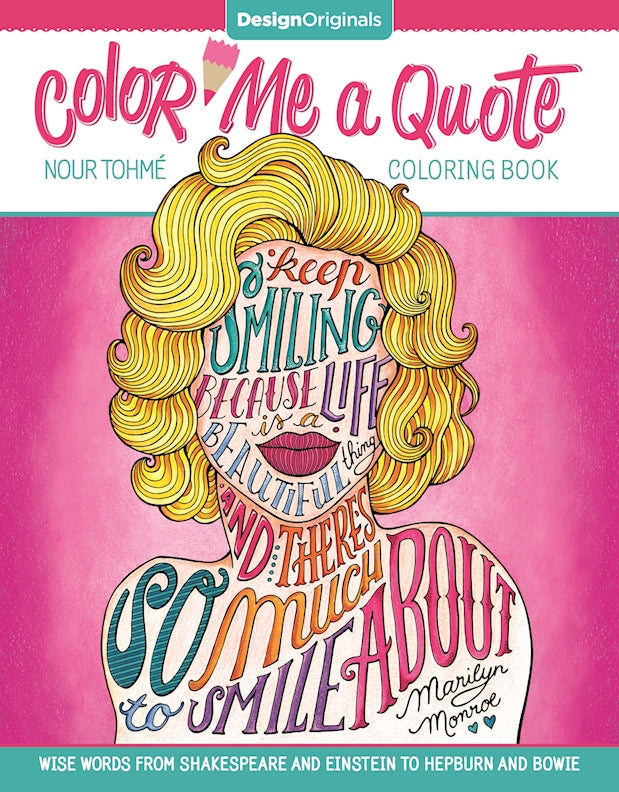 Color Me a Quote Coloring Book