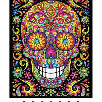 Sugar Skulls Coloring Book