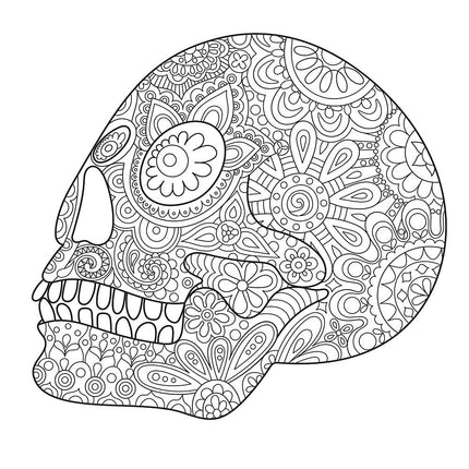 Sugar Skulls Coloring Book