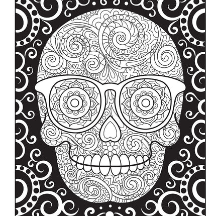 Sugar Skulls Coloring Book