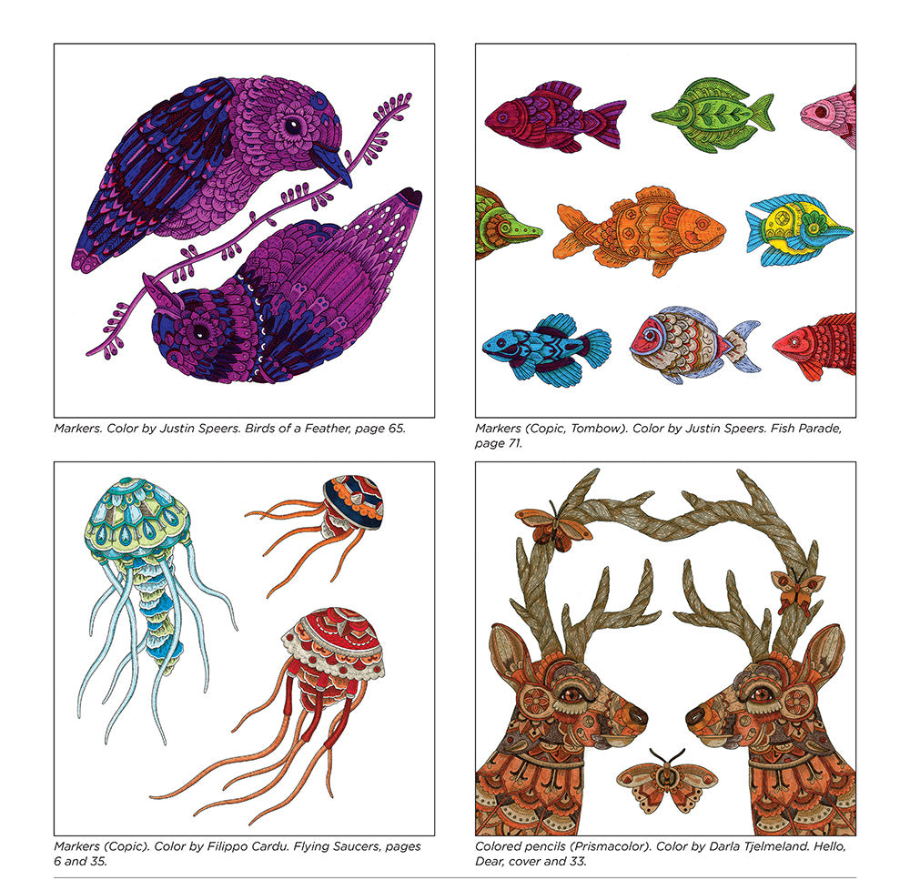 Animal Friends (Filippo Cardu Coloring Collection)