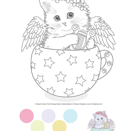 Teacup Kittens Coloring Book