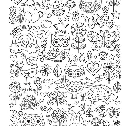 Color Animals Coloring Book