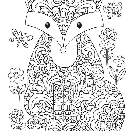 Color Animals Coloring Book