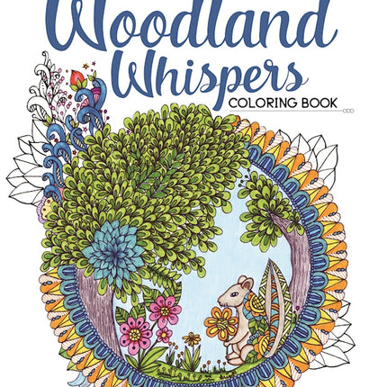 KC Doodle Art Woodland Whispers Coloring Book