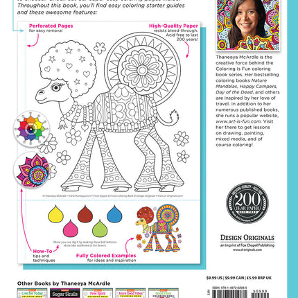 KC Doodle Art Beautiful Dreamer Coloring Book