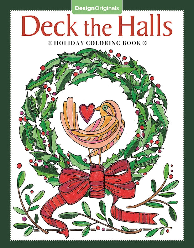 Deck the Halls Holiday Coloring Book