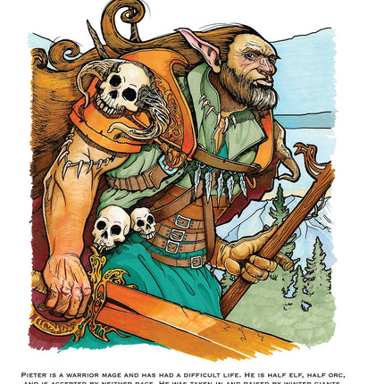 Dominion of Giants Coloring Book