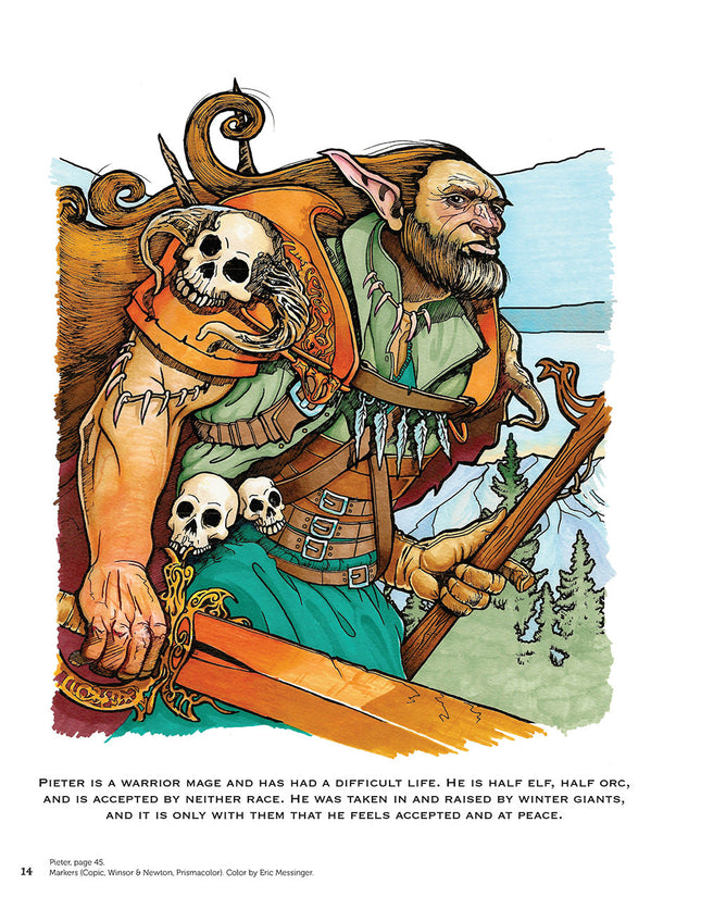 Dominion of Giants Coloring Book