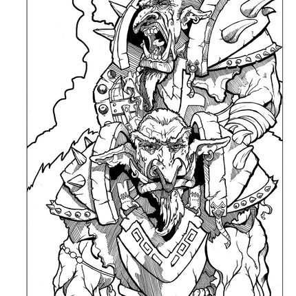 Dominion of Giants Coloring Book