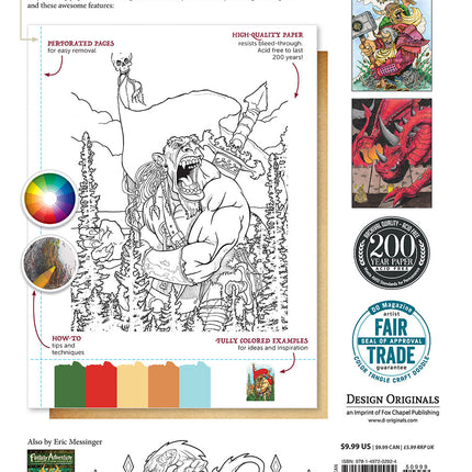 Dominion of Giants Coloring Book