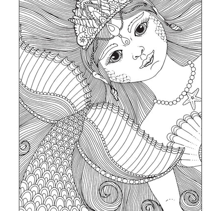 Hello Angel Unicorns, Mermaids & Other Mythical Creatures Coloring Collection