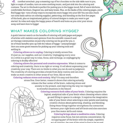 Hygge Happy Coloring Book