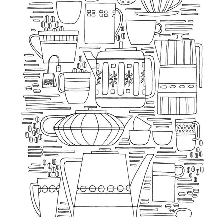 Hygge Happy Coloring Book