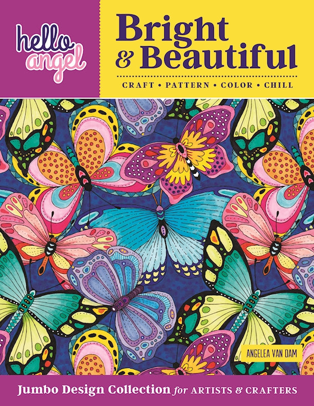 Hello Angel Bright & Beautiful Jumbo Design Collection for Artists & Crafters