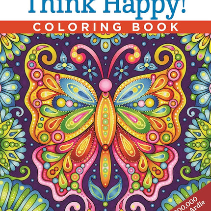 Think Happy! Coloring Book