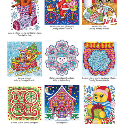 Holiday Cheer Coloring Book