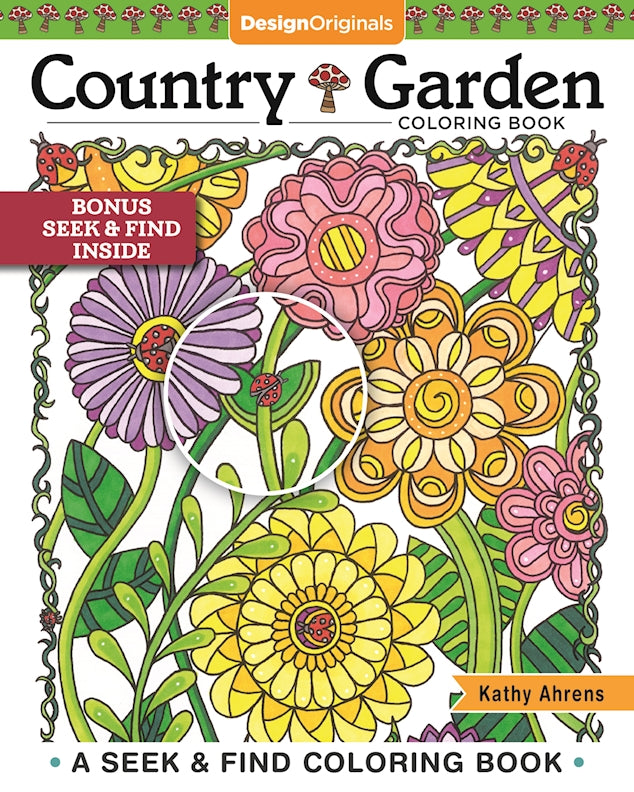 Country Garden Coloring Book