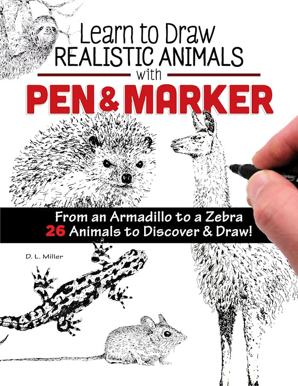 Learn to Draw Realistic Animals with Pen & Marker