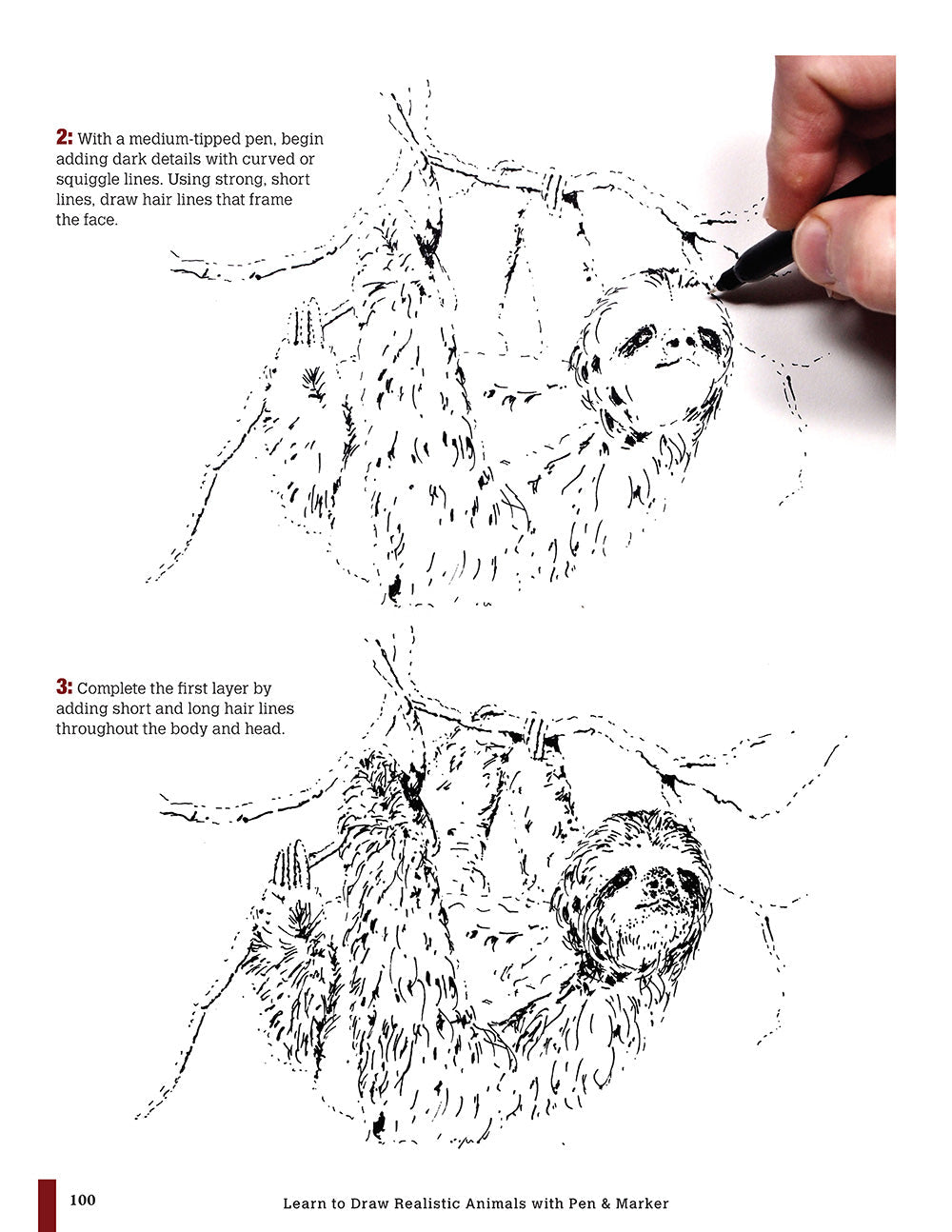 Learn to Draw Realistic Animals with Pen & Marker