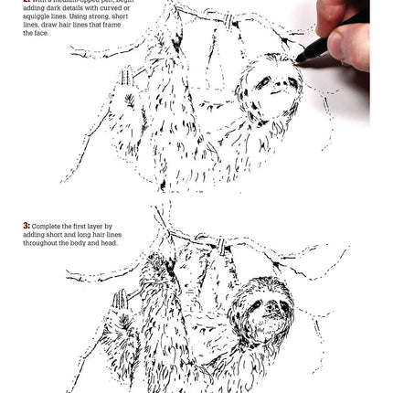 Learn to Draw Realistic Animals with Pen & Marker