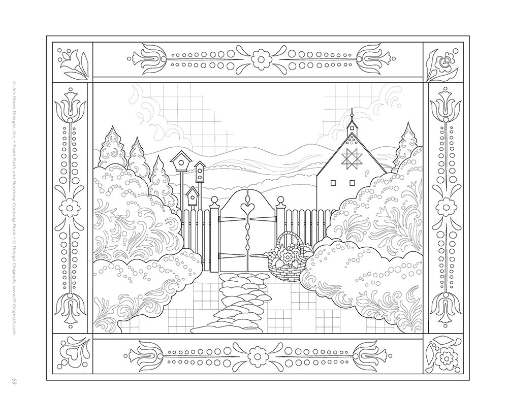 Faith and Harmony Coloring Book