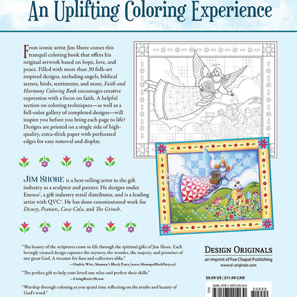 Faith and Harmony Coloring Book