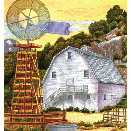 Country Days Coloring Book