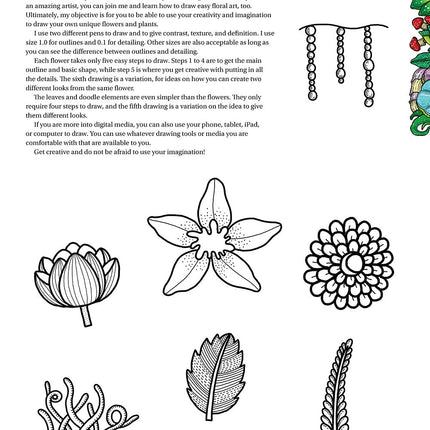 Drawing Florals in 5 Easy Steps