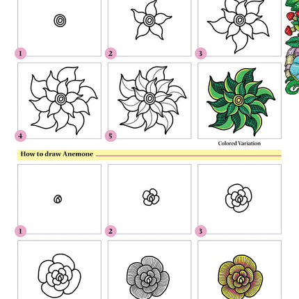 Drawing Florals in 5 Easy Steps